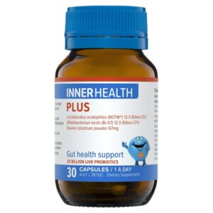 Inner Health Plus Probiotic 30 Capsules Fridge Line 1