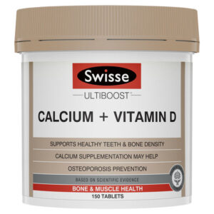 Swisse Ultiboost Calcium + Vitamin D 150 Tablets-1