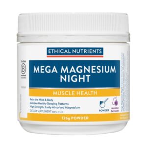 Ethical Nutrients Mega Magnesium Night 126g Powder