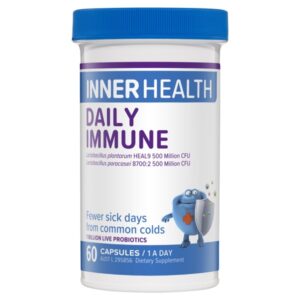 Inner Health Daily Immune Probiotic 60 Capsules