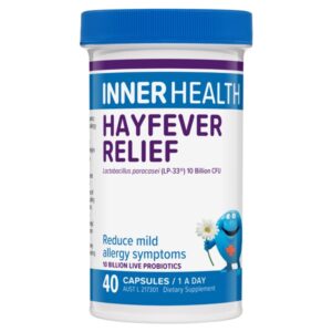 Inner Health Hayfever Relief Probiotic 40 Capsules