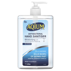 Aqium Antibacterial Hand Sanitiser 1L-1
