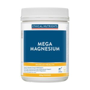 Ethical Nutrients Mega Magnesium 450g Powder Citrus