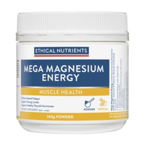Ethical Nutrients Mega Magnesium Energy 140g Powder