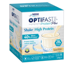 OPTIFAST VLCD Protein Plus Shake Creamy Vanilla Flavour 10 Pack 630g-0