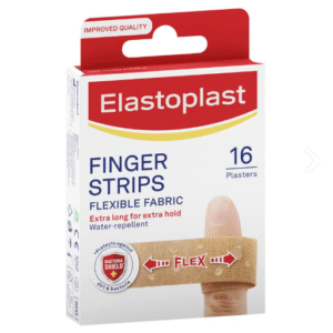 Elastoplast Flexible Fabric Finger Strips 16 Pack