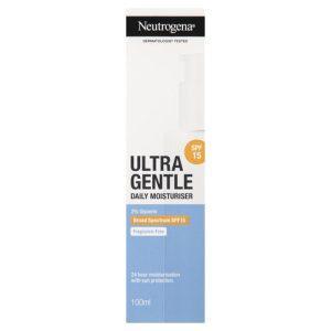 Neutrogena Ultra Gentle Daily Face Moisturiser SPF15 100mL-1