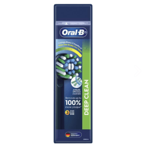 Oral B Power Toothbrush Cross Action Refills Black 3 Pack