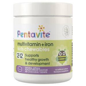 Pentavite Multivitamin Iron Kids Chewables 60 Tablets-1