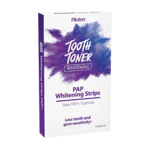 Piksters Tooth Toner PAP+ Whitening Strips 28Pack