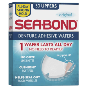 Sea Bond Denture Adhesive Uppers 30